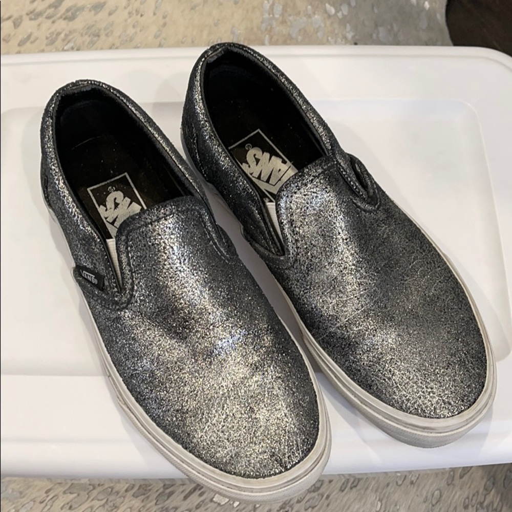 Vans Metallic Silver